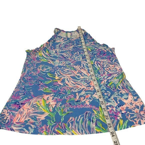 Lilly Pulitzer Alek Halterneck Tank Top - Picture 7 of 8